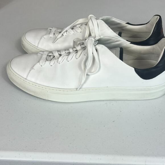 Good Man Brand Sneaker Shoes Mens 13 White Leather Casual Walking Low Italy main image 11